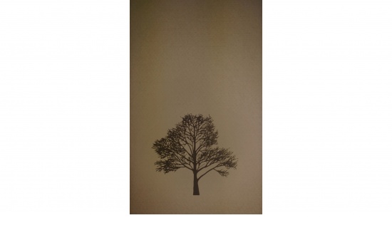 Trauerpapier mit Prägung "Baum" (38)  